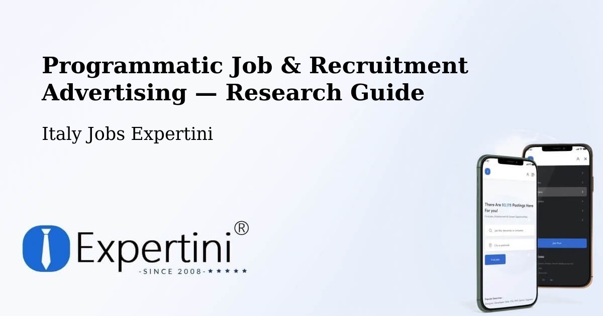Programmatic Job & Recruitment Advertising — Research Guide – Claut